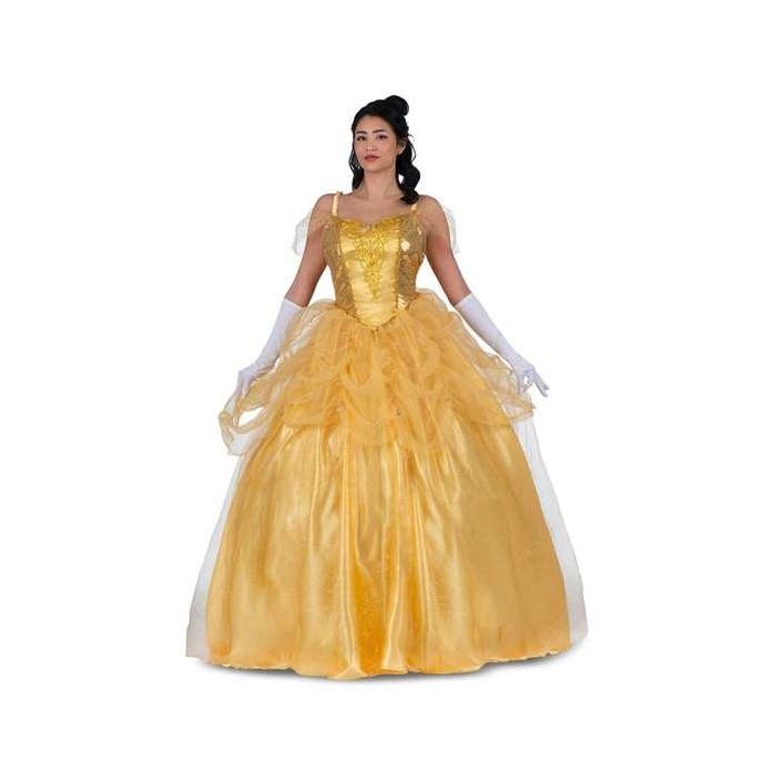 Disfraz princesa bella encantada m (vestido, guantes y enaguas) Disfraz princesa bella encantada m (vestido, guantes y enaguas)