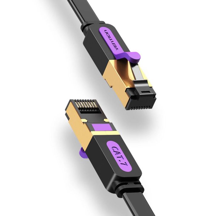 Cable de Red Rígido UTP Categoría 6 Vention ICABN Negro 15 m 1