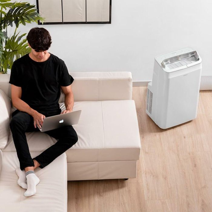 Aire Acondicionado Portátil Cecotec ForceClima 12800 Soundless Heating Connected A 1340 W Blanco 8