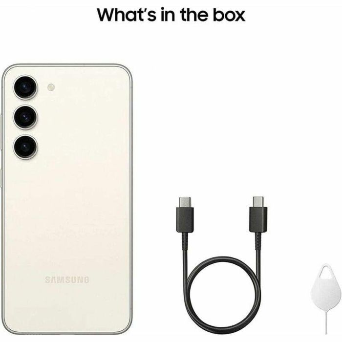 Smartphone Samsung SM-S911B 128 GB Crema 8 GB RAM 6,1" 5 Smartphone Samsung SM-S911B 128 GB Crema 8 GB RAM 6,1" 5