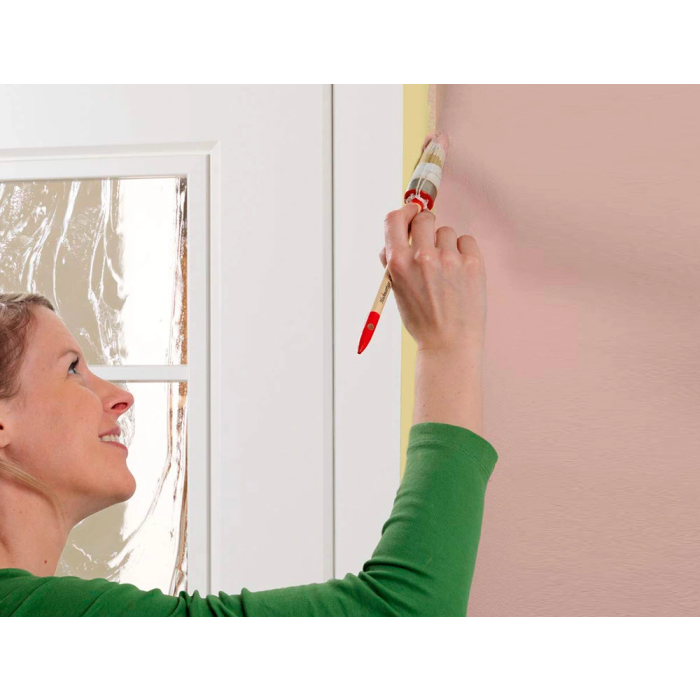 Tesa Cinta Adhesiva para Pintor 50 mt x 19 mm Multifuncional Adherencia Fácil de Quitar 2