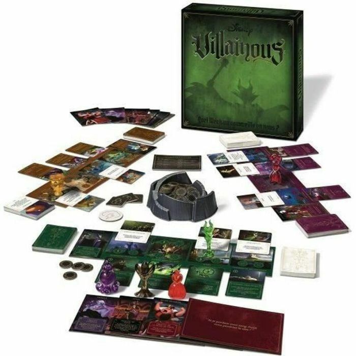 Ravensburger Villainous - Juego de Mesa de Estrategia con 6 Villanos Clásicos de Disney - +10 Años