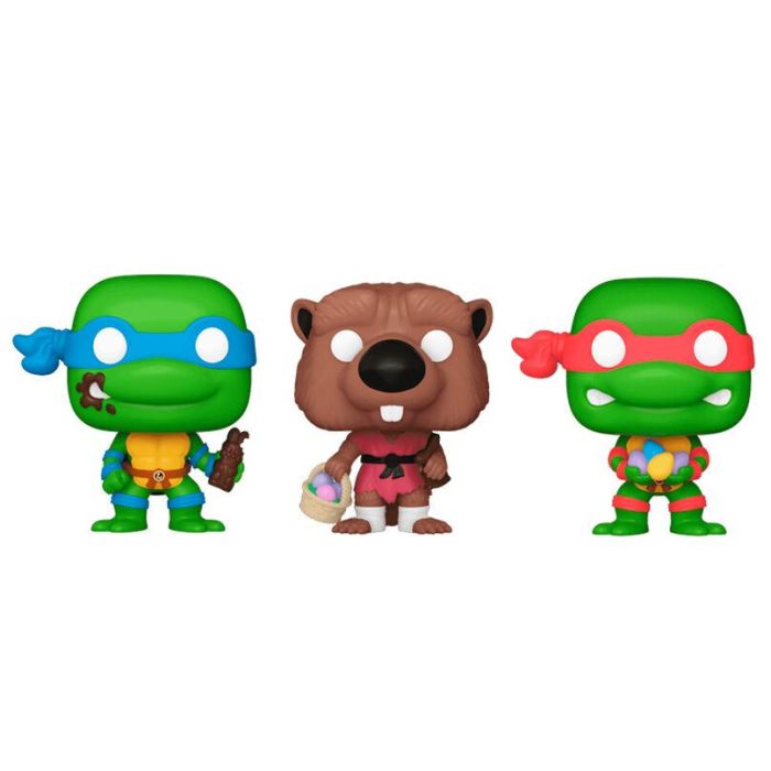 Blister 3 figuras Carrot Pocket POP Tortugas Ninja Splinter Leonardo Raphael Pascua 1 Blister 3 figuras Carrot Pocket POP Tortugas Ninja Splinter Leonardo Raphael Pascua 1
