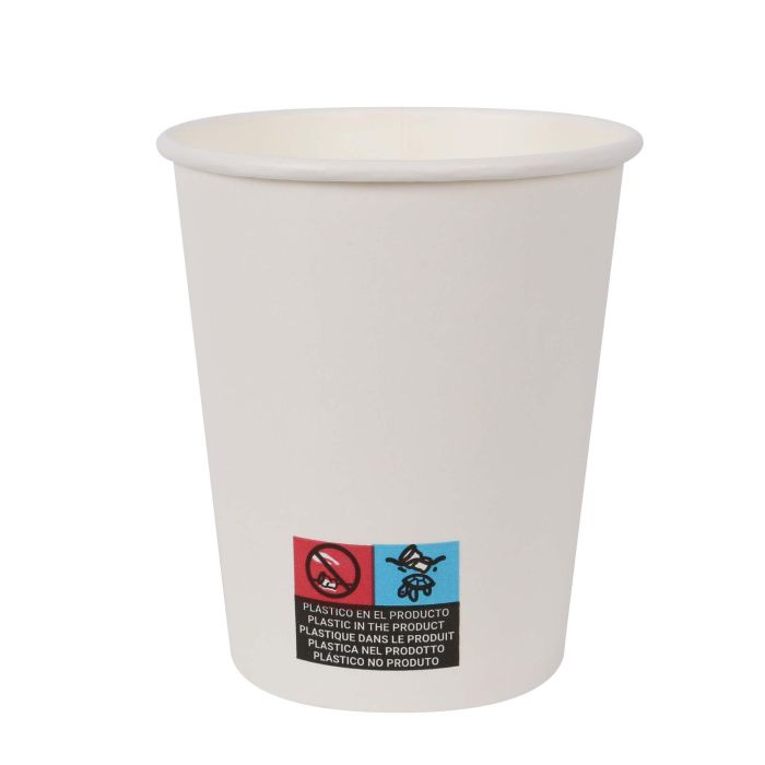 Set de 25 vasos blancos de cartón 200 cc - Algon (36 Cajas) 3 Set de 25 vasos blancos de cartón 200 cc - Algon (36 Cajas) 3