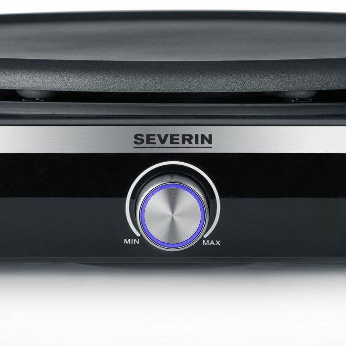 Severin CM 2199 Crepes Maker Plancha para Crepes con Diámetro de 38 cm Color Negro 9