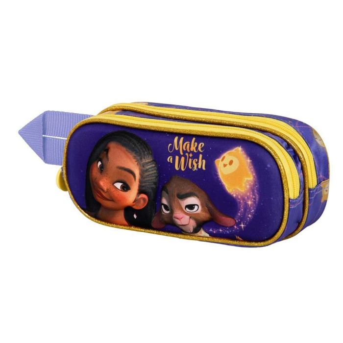 Estuche Portatodo 3D Doble Star Disney Wish: El Poder De Los Deseos Lila 1 Estuche Portatodo 3D Doble Star Disney Wish: El Poder De Los Deseos Lila 1
