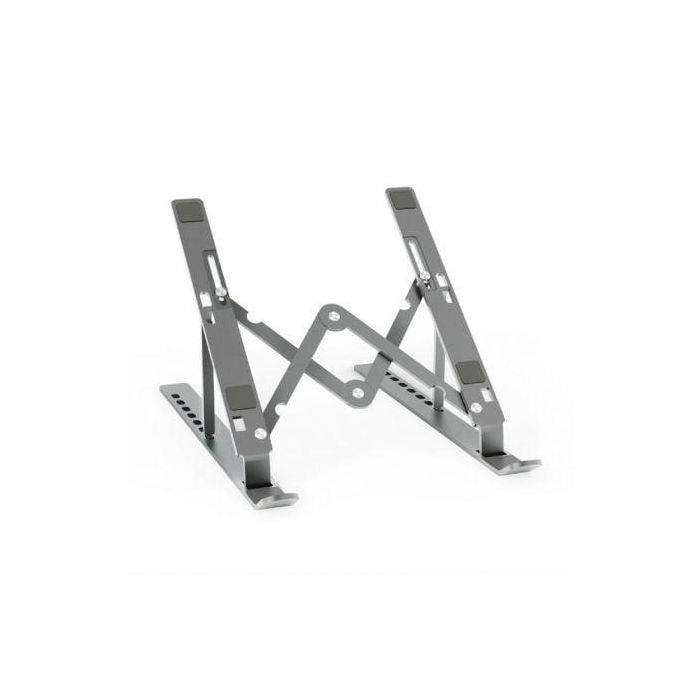 Aisens Soporte Ajustable para Portátil y Tablet, Aleación de Aluminio, 7 Alturas, Gris - Ergonomía y Comodidad Aisens Soporte Ajustable para Portátil y Tablet, Aleación de Aluminio, 7 Alturas, Gris - Ergonomía y Comodidad