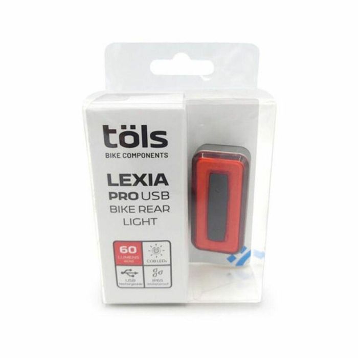 Luz Reflectante para Bicicleta Töls Pro USB 2