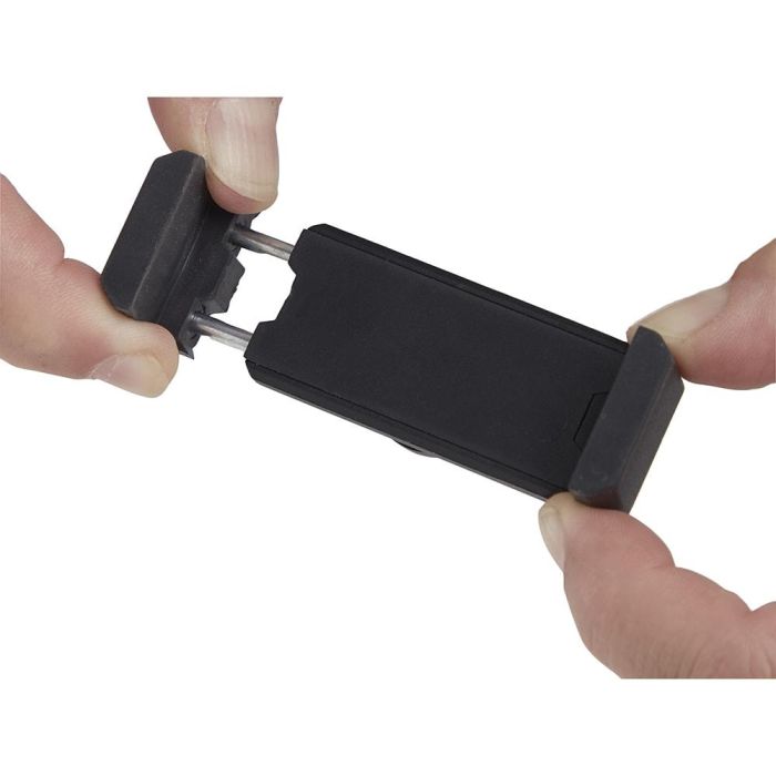 Rawlink Soporte Smartphone para Coche Giratorio 180° Extensible de 5.5cm a 8.7cm Negro ABS TPR Polipropileno 67x24mm 0 Rawlink Soporte Smartphone para Coche Giratorio 180° Extensible de 5.5cm a 8.7cm Negro ABS TPR Polipropileno 67x24mm 0