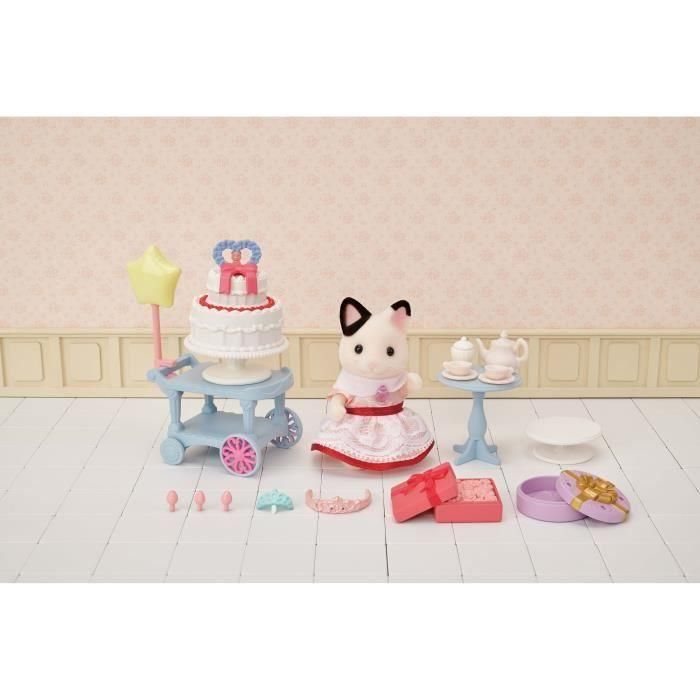 La niña con dos gatos y su bocadillo de cumpleaños - Familias Sylvania - 5646 - de 3 años 2 La niña con dos gatos y su bocadillo de cumpleaños - Familias Sylvania - 5646 - de 3 años 2