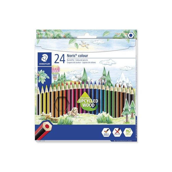 Lapices De Colores Staedtler 185 Noris Colour Wopex Estuche De 24