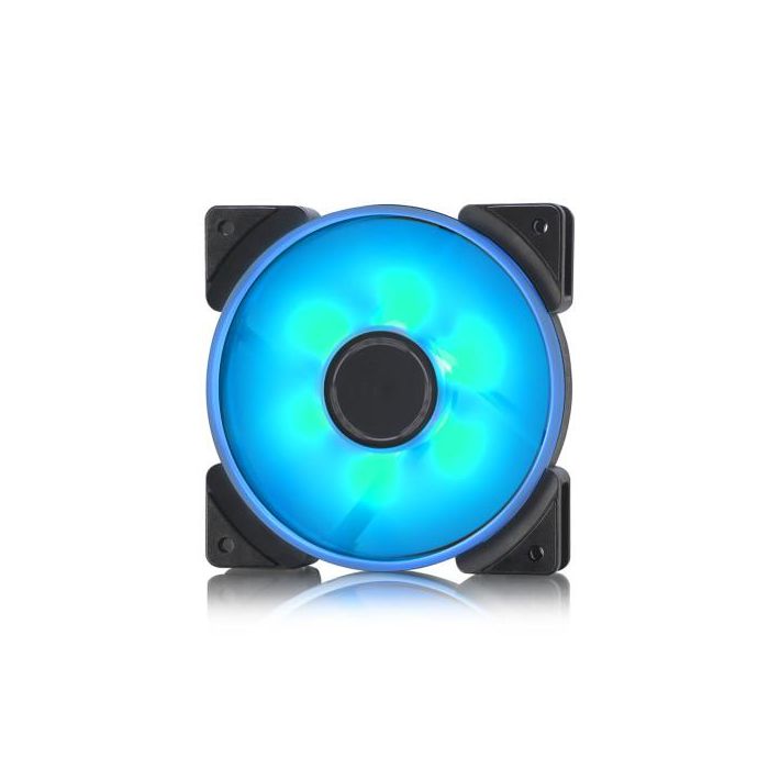 Fractal Design Ventilador Prisma AL-12 PWM 12cm Negro Blanco Iluminación LED PWM para Carcasa de Ordenador 2