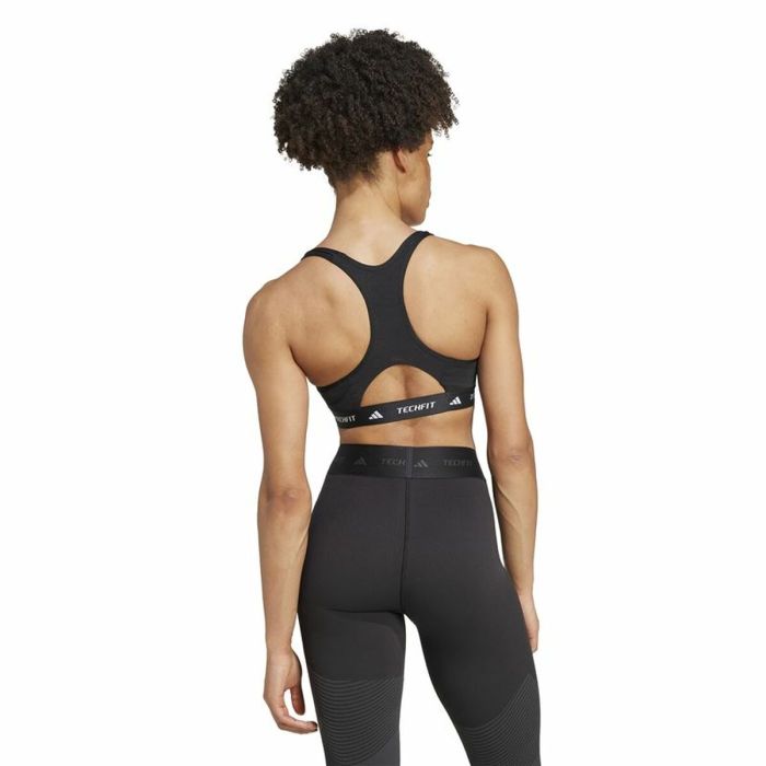 Sujetador Deportivo Adidas Techfit Medium Negro XS 1