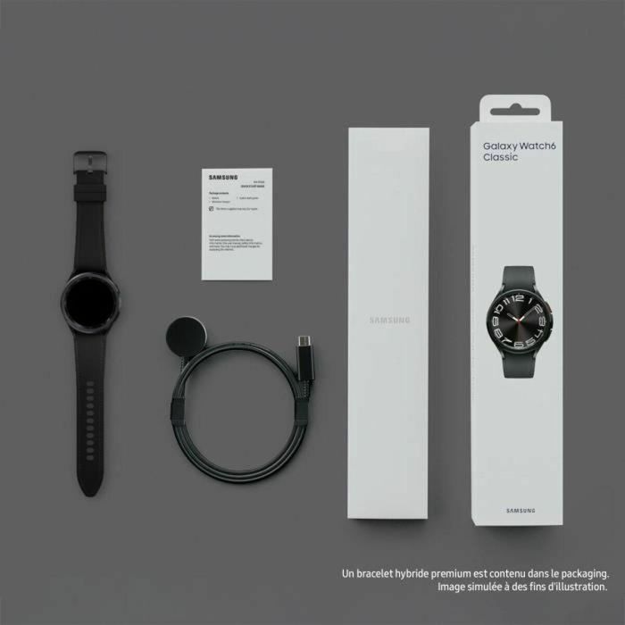 SAMSUNG Galaxy Watch6 Clásico 43mm Negro Bluetooth 1