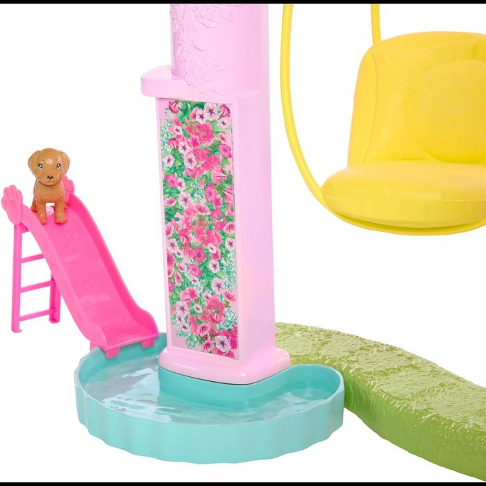 Barbie HMX10 Barbie Dreamhouse Box Muñeca Fashion para 3 años y más