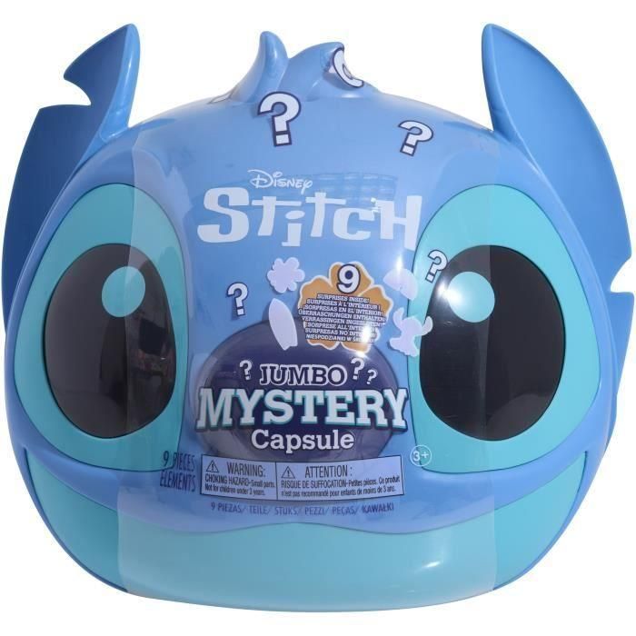 Juguete interactivo - LICENCIA /STITCH - Stitch Surprise Head - 23 cm, 10 accesorios ocultos, decoración de habitación 0 Juguete interactivo - LICENCIA /STITCH - Stitch Surprise Head - 23 cm, 10 accesorios ocultos, decoración de habitación 0