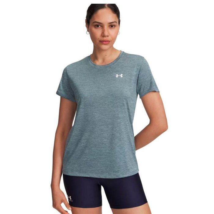 Camiseta de Manga Corta Mujer Under Armour 1384230-587 Azul (XL) 2