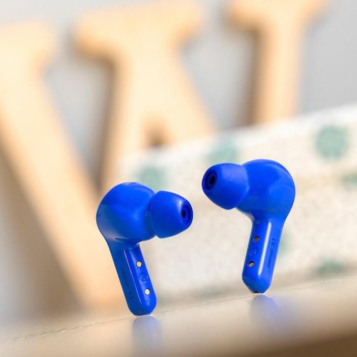 Auriculares Inalámbricos con Estuche de Carga Blue InnovaGoods 15 Auriculares Inalámbricos con Estuche de Carga Blue InnovaGoods 15
