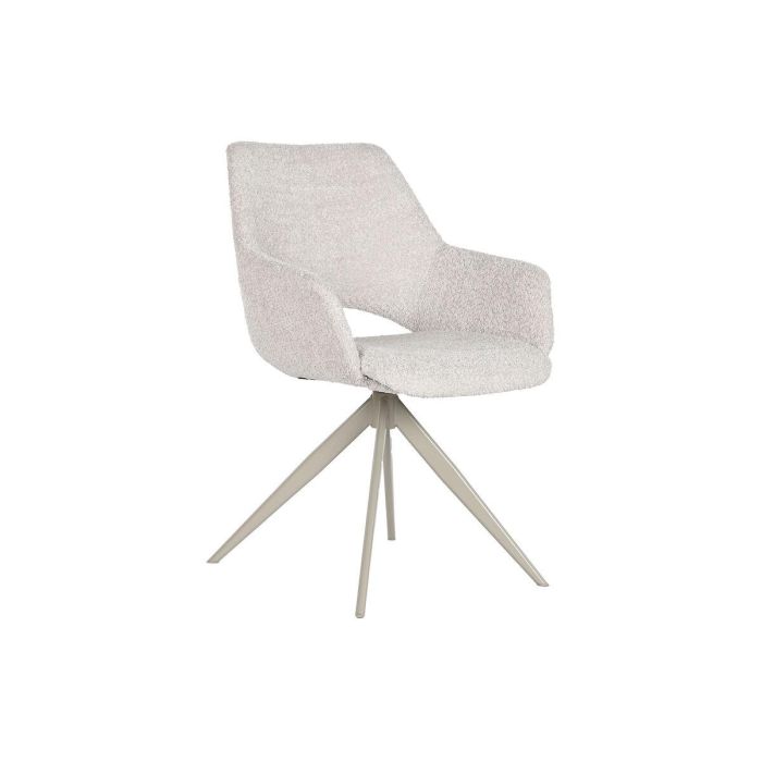 Silla Moderno DKD Home Decor Beige 60 x 82 x 61 cm Silla Moderno DKD Home Decor Beige 60 x 82 x 61 cm