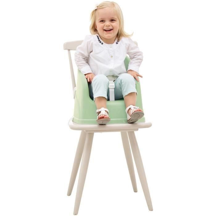 THERMOBABABY TUDI Silla Booster - de 6 a 36 meses - Arnés de seguridad de 3 puntos - Céladon Green 1 THERMOBABABY TUDI Silla Booster - de 6 a 36 meses - Arnés de seguridad de 3 puntos - Céladon Green 1