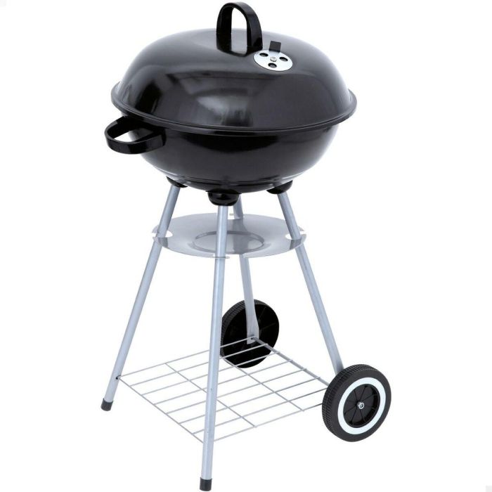 Aktive Barbacoa de Carbón Redonda con Tapa 46cm