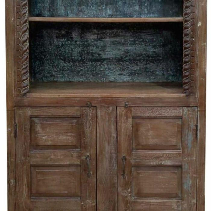 Estantería Alexandra House Living Marrón Madera Reciclada 42 x 213 x 107 cm 1