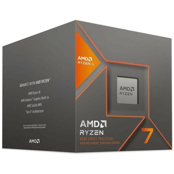 AMD Ryzen 7 8700G procesador 4,2 GHz 16 MB L3 Caja 1 AMD Ryzen 7 8700G procesador 4,2 GHz 16 MB L3 Caja 1