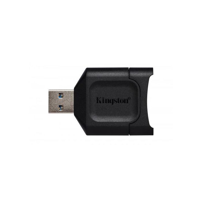 Kingston MLP Lector de Tarjetas SD MobileLite Plus USB 3.2 Gen 1 Compatible UHS-II y UHS-I Portátil Kingston MLP Lector de Tarjetas SD MobileLite Plus USB 3.2 Gen 1 Compatible UHS-II y UHS-I Portátil