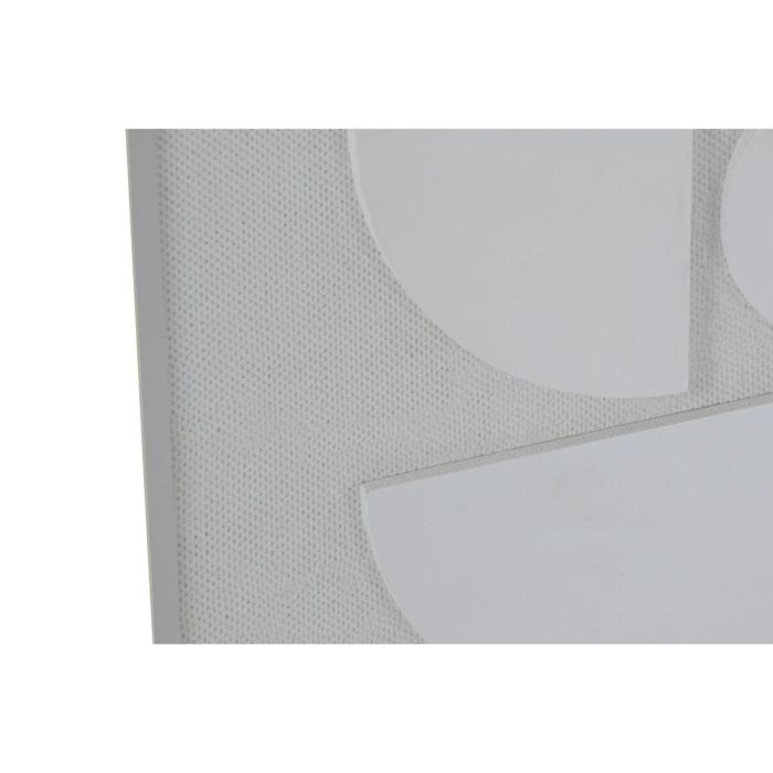 Cuadro Home ESPRIT Blanco Natural Moderno 60 x 4 x 60 cm (2 Unidades) 2 Cuadro Home ESPRIT Blanco Natural Moderno 60 x 4 x 60 cm (2 Unidades) 2