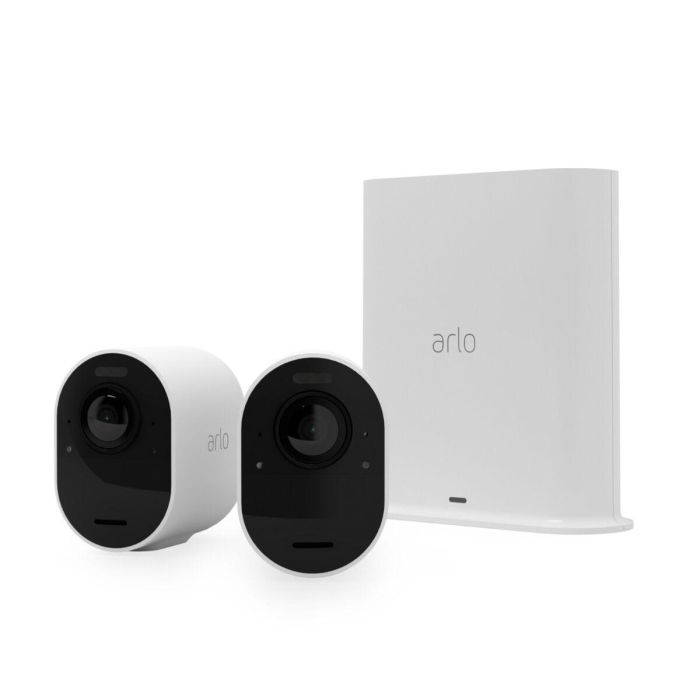 Arlo ARL0193108142540 Kit de 2 Cámaras de Seguridad Ultra V2 para Exterior con Visión Nocturna y Alimentación por Batería 1 Arlo ARL0193108142540 Kit de 2 Cámaras de Seguridad Ultra V2 para Exterior con Visión Nocturna y Alimentación por Batería 1