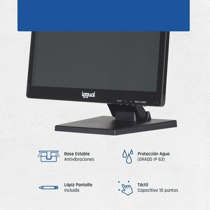 Monitor iggual IGG319857 15" HD+ 3