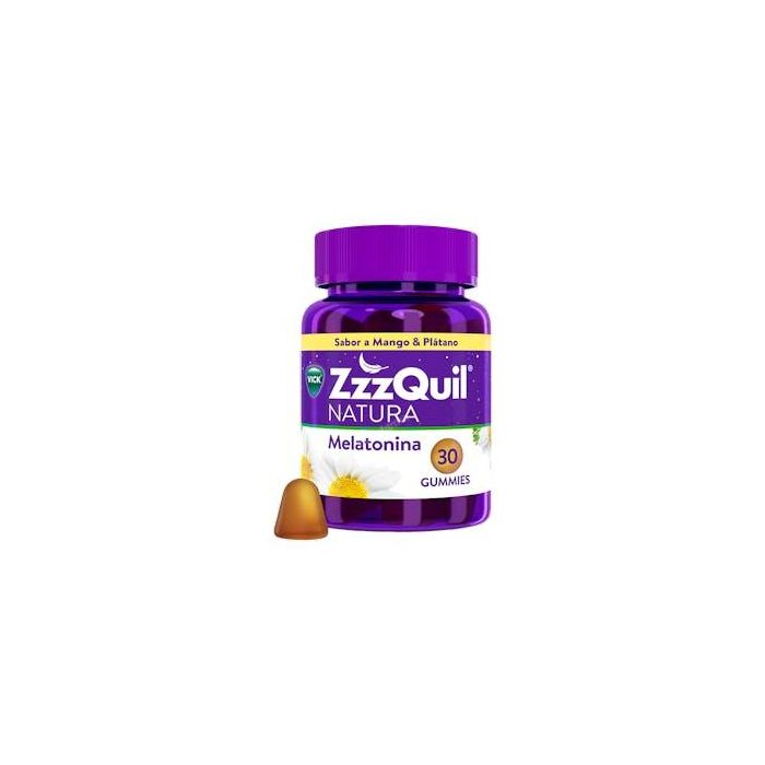 Zzzquil Melatonina Gominolas sabor Mango & Plátano 30 Unidades