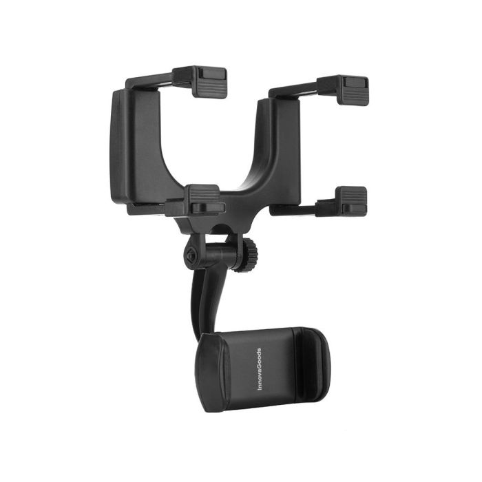 Soporte de Smartphone para Espejo Retrovisor Stropp InnovaGoods 1 Soporte de Smartphone para Espejo Retrovisor Stropp InnovaGoods 1