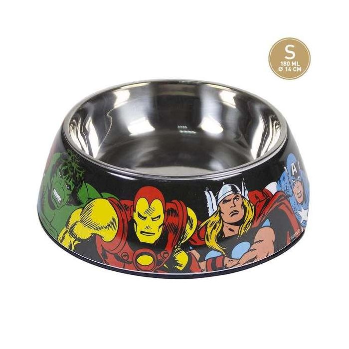 Cerdá T2S:S Comedero para Perro Pequeño Marvel Rojo, ideal para cachorros y perros de raza pequeña. 1