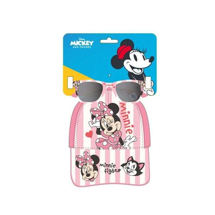 Cerdá Gorra y Gafas de Sol Set Infantil Oficial Minnie Mouse, Talla 53 cm, Color Rosa, Para Niñas 3+ años 0 Cerdá Gorra y Gafas de Sol Set Infantil Oficial Minnie Mouse, Talla 53 cm, Color Rosa, Para Niñas 3+ años 0