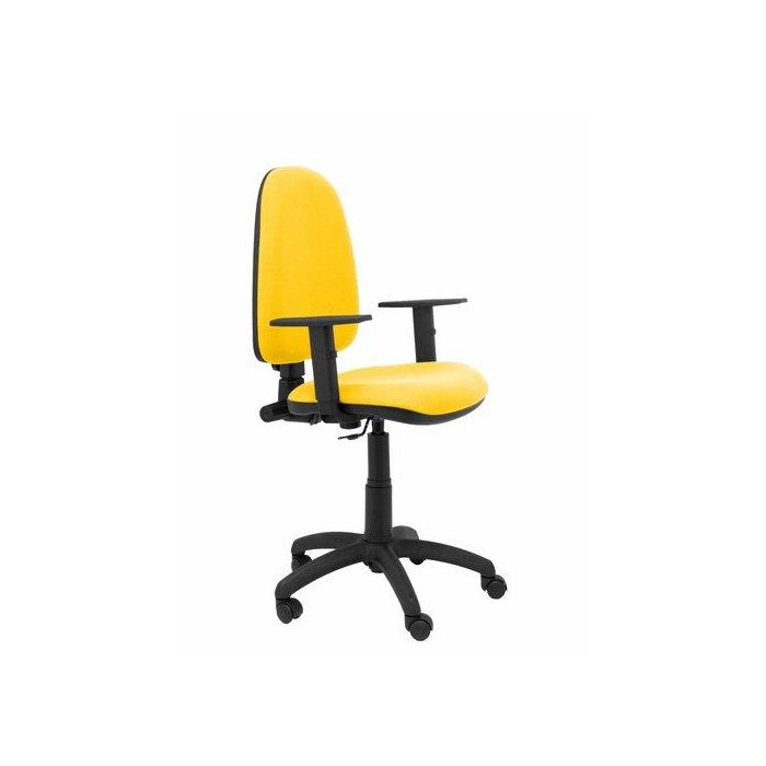 Silla Piqueras Y Crespo Ayna Brazos Regulables Mecanismo Contacto Permanente Con Regulacion De Profundidad Asiento Y Respaldo Tapizado Bali Amarillo
