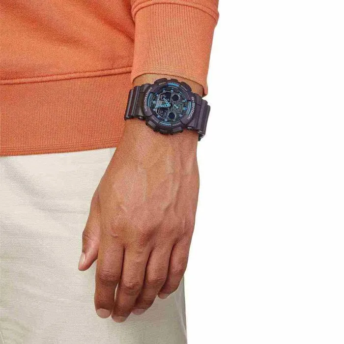 G Shock GA1001A2ER Reloj Cronógrafo de Cuarzo para Hombre con Esfera Analógica y Digital Resistente al Agua 20 ATM 1 G Shock GA1001A2ER Reloj Cronógrafo de Cuarzo para Hombre con Esfera Analógica y Digital Resistente al Agua 20 ATM 1