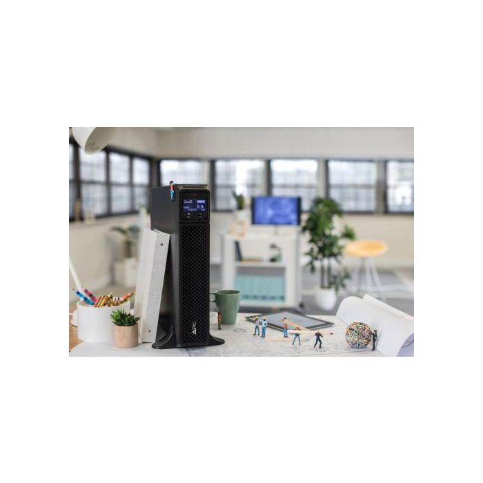 APC SRT3000XLI Sistema de Alimentación Ininterrumpida (UPS) Doble Conversión (en línea) 3 kVA 2700 W 10 Salidas AC 6