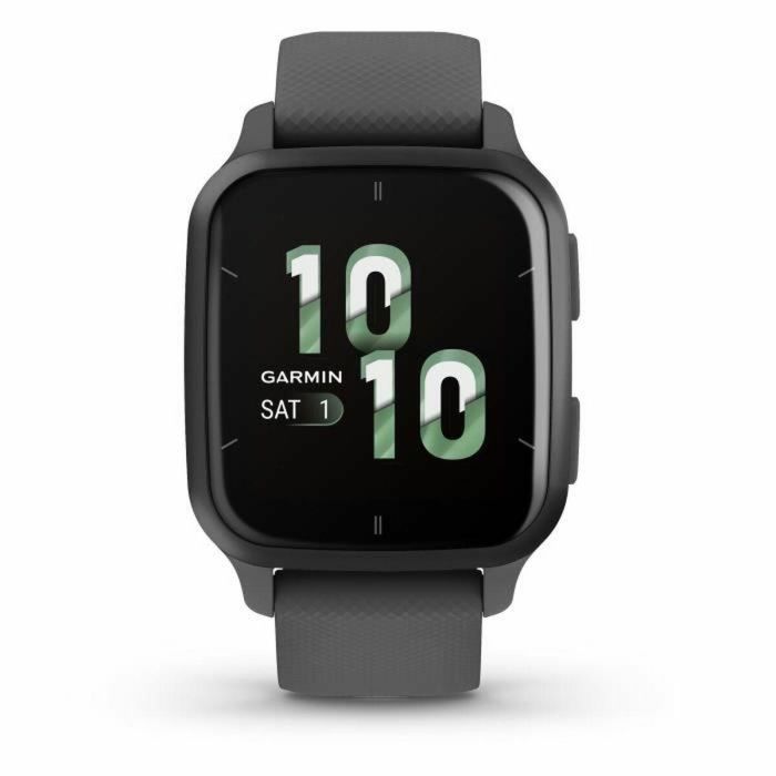 Garmin Connected Watch Venu SQ 2 Gray con pulsera negra 7