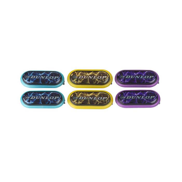 Dunlop Ambientador para rejilla de climatizador de coche - Colores surtidos amarillo/lila/azul 3 Dunlop Ambientador para rejilla de climatizador de coche - Colores surtidos amarillo/lila/azul 3