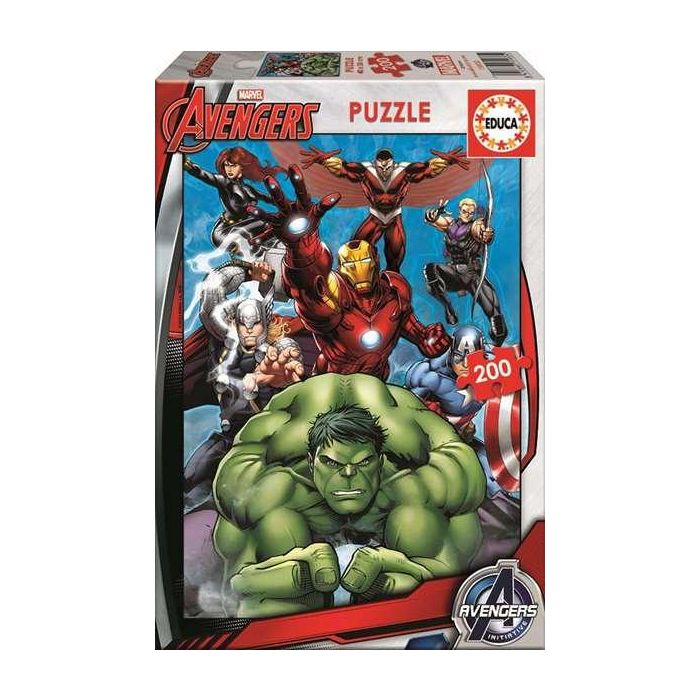 Educa Puzzle 200 Piezas Avengers Niños 6-8 Años 1