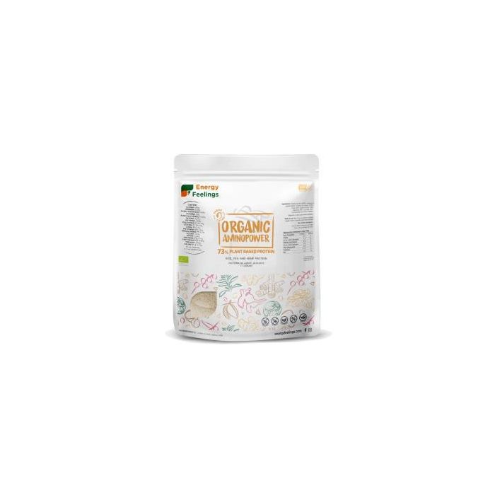 Organic Aminopower 73% Chocolate 500Gr. Eco Vegan Organic Aminopower 73% Chocolate 500Gr. Eco Vegan