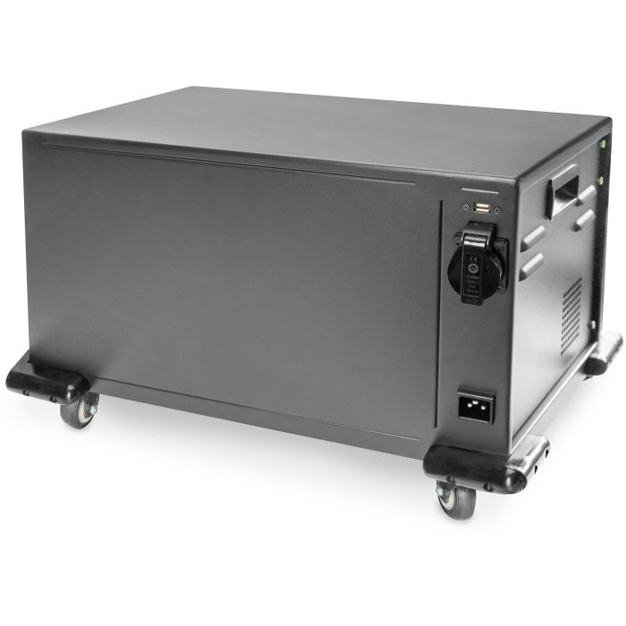 Digitus Armario de Carga Móvil para 16 Tablets hasta 13 Pulgadas, USB-A 2