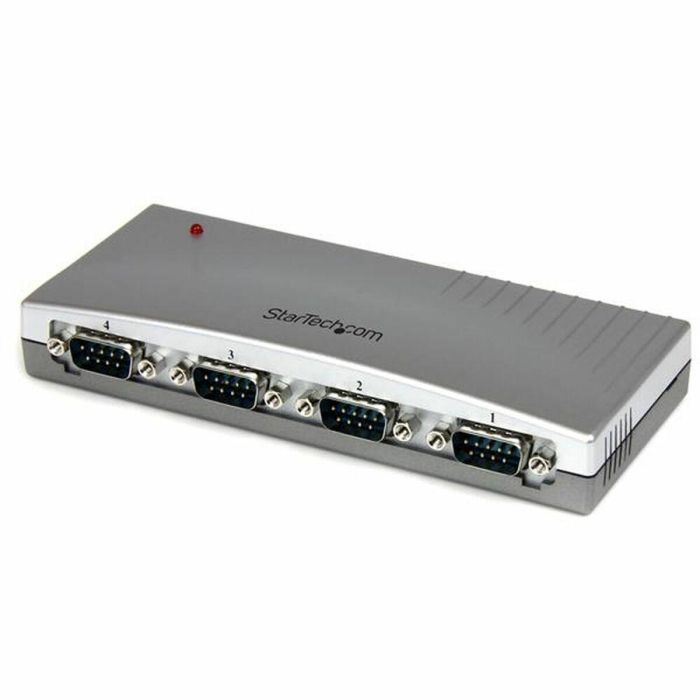 Adaptador USB a RS232 Startech ICUSB2324 Plateado 1 Adaptador USB a RS232 Startech ICUSB2324 Plateado 1