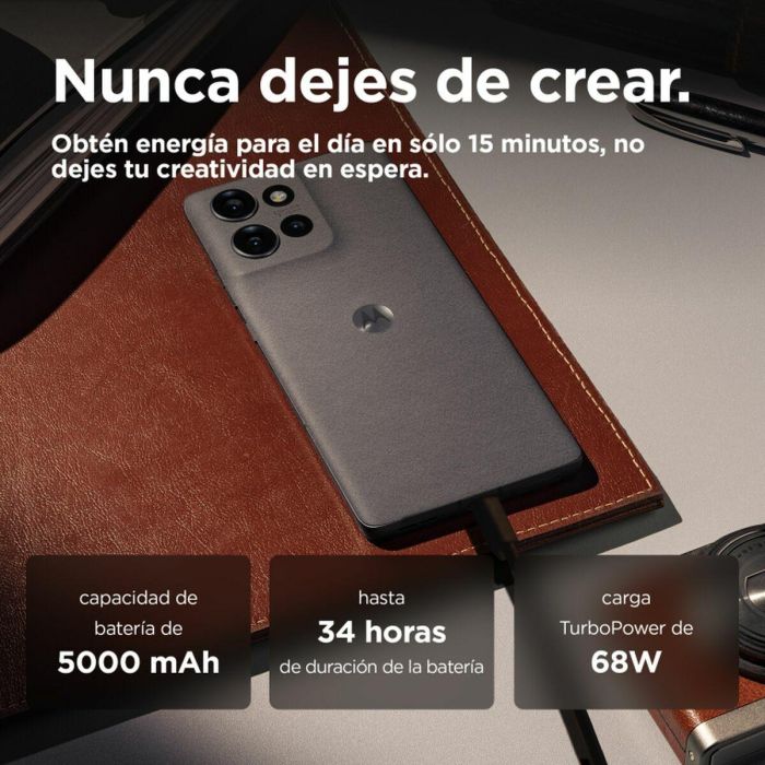 Smartphone Motorola Edge 50 5G 6,7" Octa Core 12 GB RAM 512 GB Gris 3 Smartphone Motorola Edge 50 5G 6,7" Octa Core 12 GB RAM 512 GB Gris 3