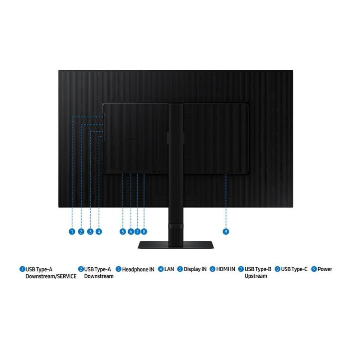 SAMSUNG S32D800UAU Monitor de Negocios 32" (80.0cm) 4K UHD, Profesional, Negro SAMSUNG S32D800UAU Monitor de Negocios 32" (80.0cm) 4K UHD, Profesional, Negro