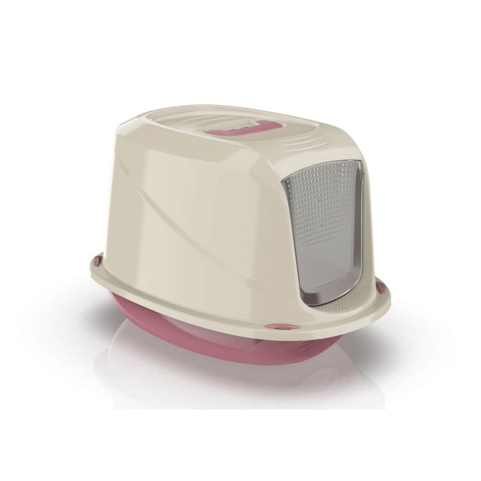 Georplast WC para Mascotas, Arenero Cerrado con Puerta – 57 cm Largo x 39.5 cm Ancho x 38 cm Alto (7 Unidades) 7