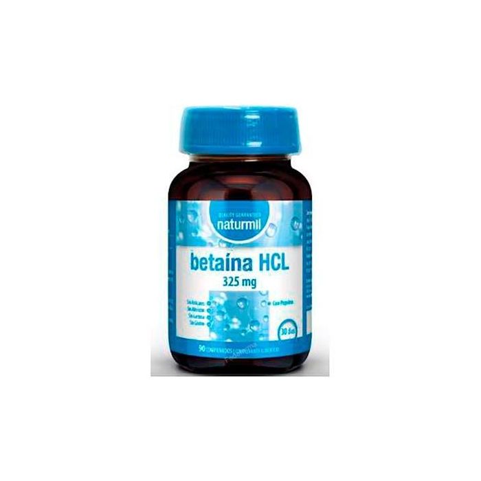 DIETMED Betaina HCL con Pepsina 90 Comprimidos Complemento Alimenticio Sin Gluten ni Lactosa