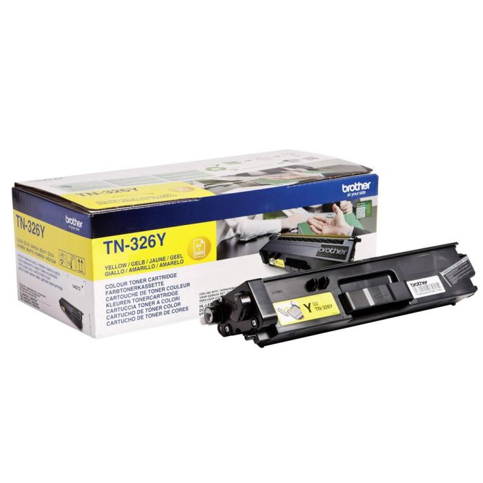 Toner Brother Tn-326Y Hll8250Cdn - Hll8350Cdw Alta Capacidad Amarillo 3500 Pag 1