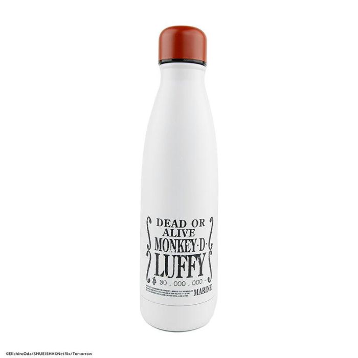 Cinereplicas Botella Isotérmica One Piece Wanted, Licencia Oficial, Acero Inoxidable, 500 ml 1 Cinereplicas Botella Isotérmica One Piece Wanted, Licencia Oficial, Acero Inoxidable, 500 ml 1